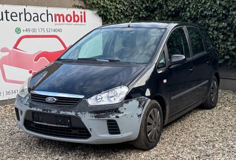 Schwarz Gebraucht 2008 Ford C-MAX Style Van / Kleinbus | 650 € (Superpreis) - Bild 1/4