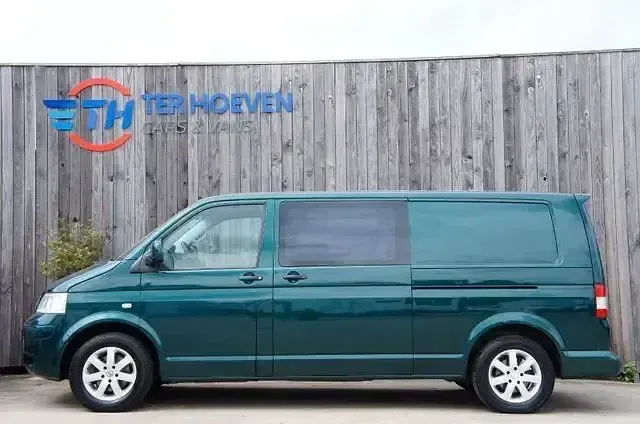 Usata VW Transporter 174 CV (127 kW) 2004 Verde Furgone