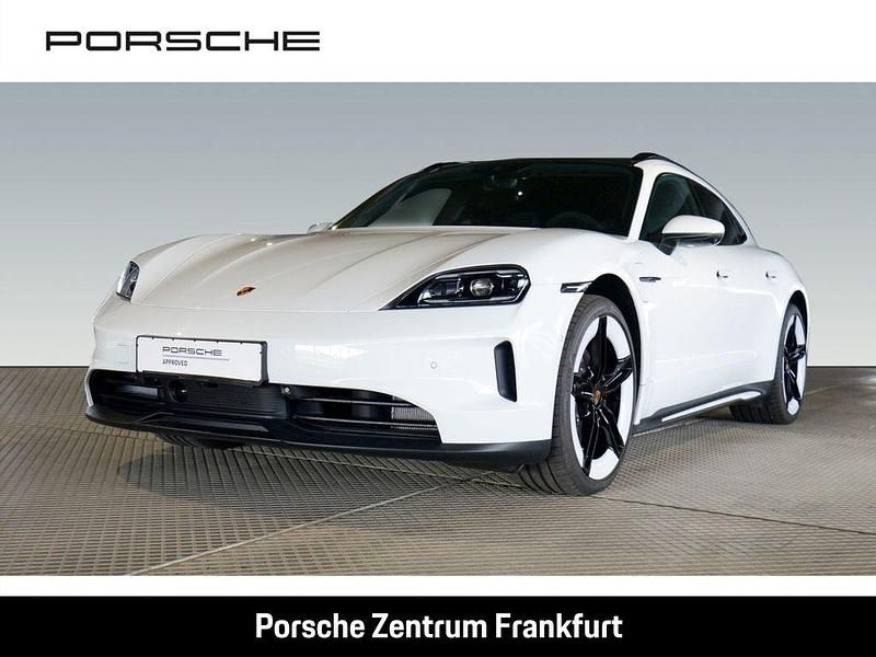 Weiß Gebraucht 2024 Porsche Taycan Sport Turismo Limousine | 132.811 € - Bild 1/4