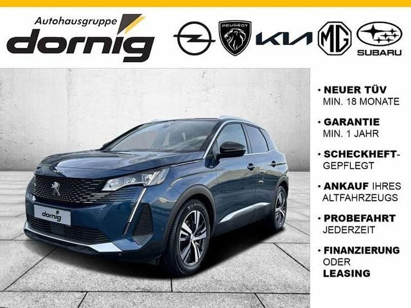 Blau Gebraucht 2022 Peugeot 3008 GT SUV | 26.990 € (Fairer Preis) - Bild 1/3