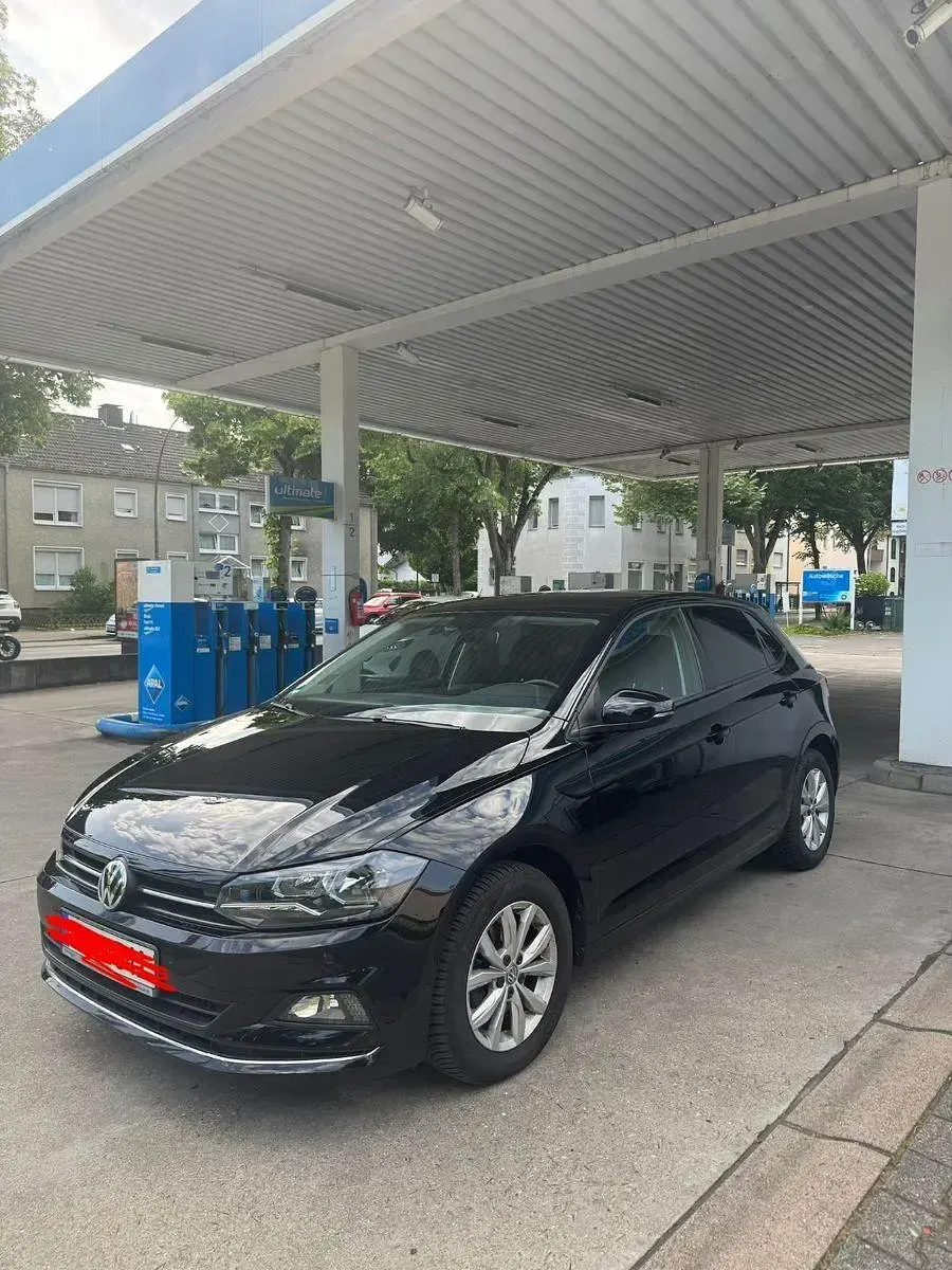 Gebraucht VW Polo Highline 95 PS (69 kW) 2019 Schwarz Kleinwagen