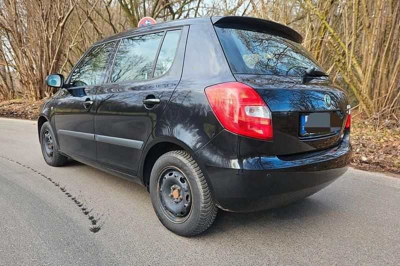 Gebraucht Skoda Fabia 86 PS (63 kW) 2010 Schwarz Limousine