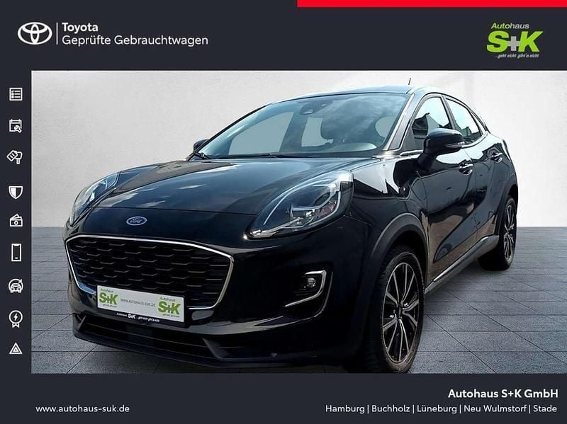 Obsidianschwarz metallic Gebraucht 2022 Ford Puma Cool & Connect Limousine | 15.890 € (Guter Preis) - Bild 1/4