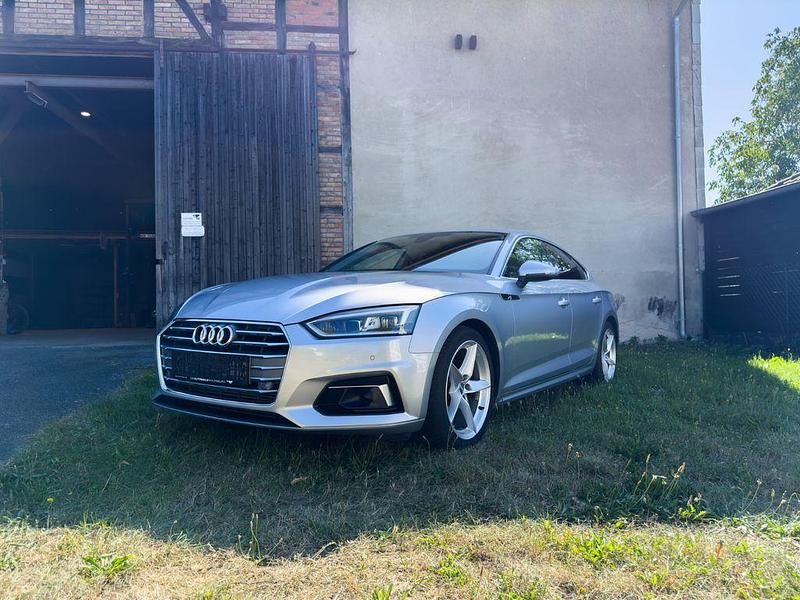 Silber Gebraucht 2019 Audi A5 Sportback Limousine | 26.900 € (Guter Preis) - Bild 1/4