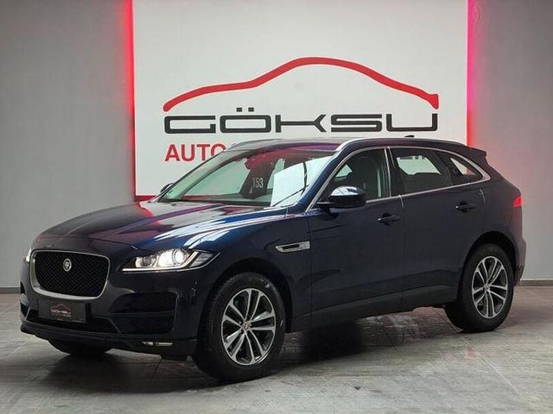 Blau Gebraucht 2017 Jaguar F-Pace Prestige SUV | 25.950 € (Superpreis) - Bild 1/4