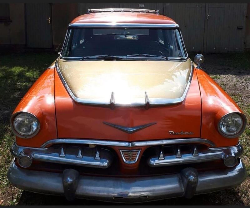 Second-hand Dodge Coronet 190 CP (139 kW) 1956 Portocaliu Break