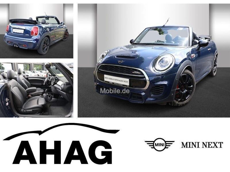 Blau Gebraucht 2019 Mini John Cooper Works Cabriolet Sport Cabrio | 27.990 € (Fairer Preis) - Bild 1/2