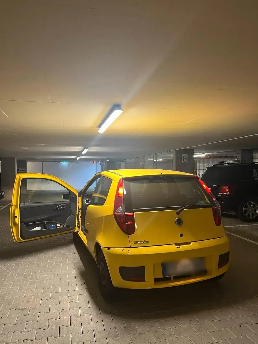 Gebraucht Fiat Punto 2003 Gelb Kleinwagen