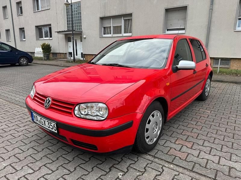 Rot Gebraucht 1997 VW Golf III Kleinwagen | 1.100 € (Guter Preis) - Bild 1/4