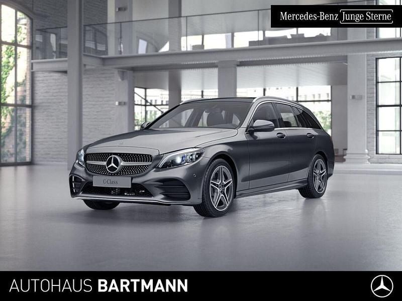 Grau Gebraucht 2019 Mercedes C300 AMG Limousine | 30.900 € (Fairer Preis) - Bild 1/4