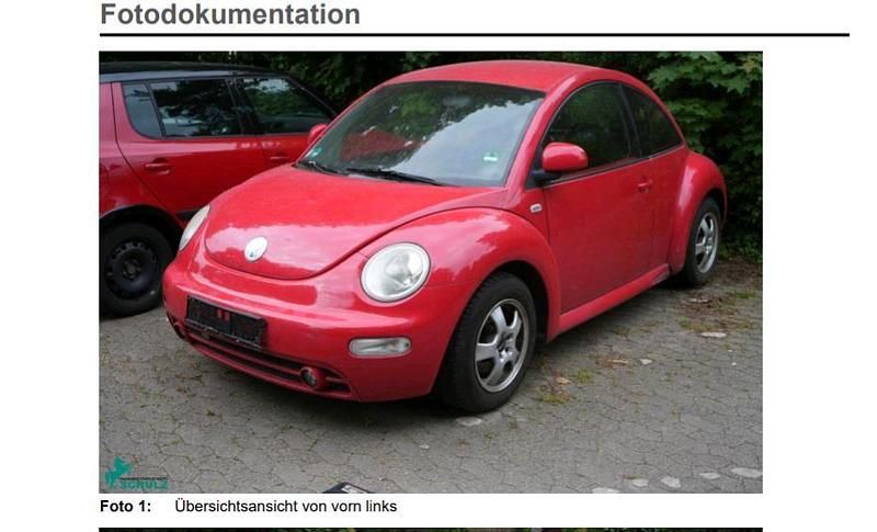 Rot Gebraucht 1999 VW Beetle Coupé | 800 € (Guter Preis) - Bild 1/4
