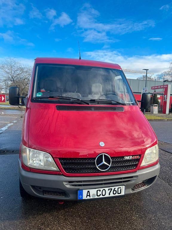 Rot Gebraucht 2003 Mercedes Sprinter Van | 7.000 € (Fairer Preis) - Bild 1/4