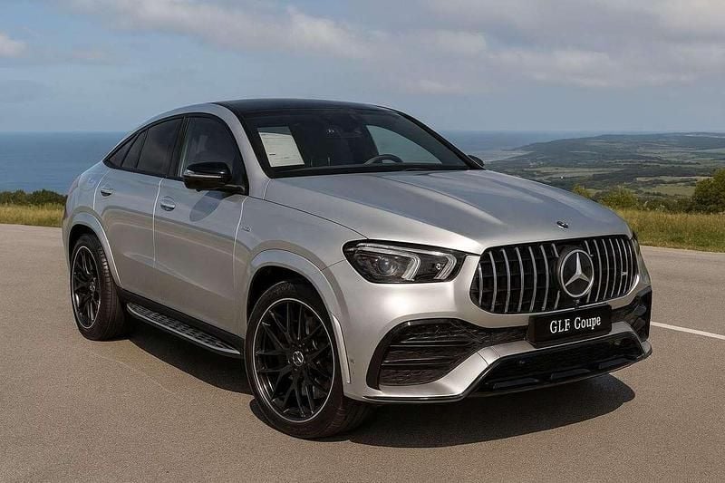 Silber Neu 2025 Mercedes GLE53 AMG Premium Plus Coupé | 120.190 € (Guter Preis) - Bild 1/1