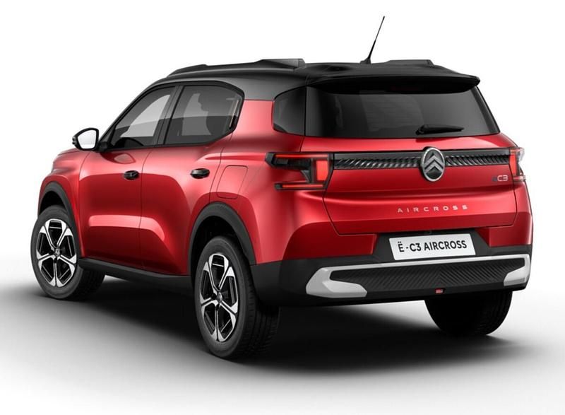Neu Citroën e-C3 Aircross 83 kW (113 PS) 2025 Elixir rot metallic / dach schwa SUV