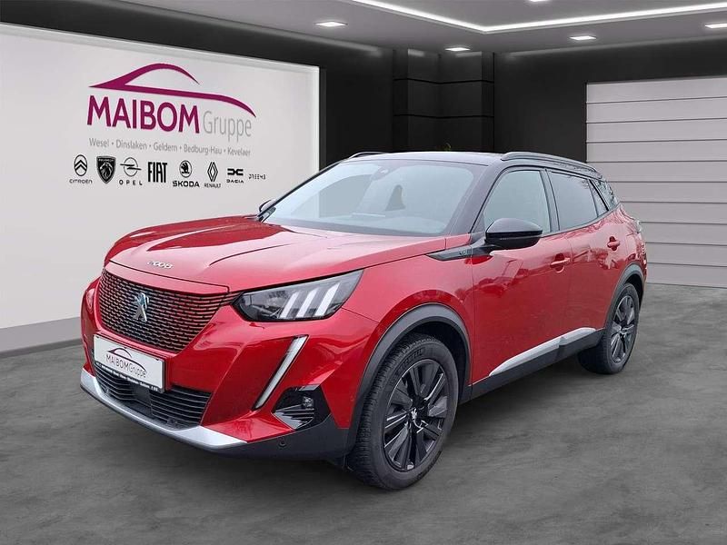 Gebraucht Peugeot e-2008 GTi 100 kW (136 PS) 2021 Lackierung elixierrot/typ ver SUV