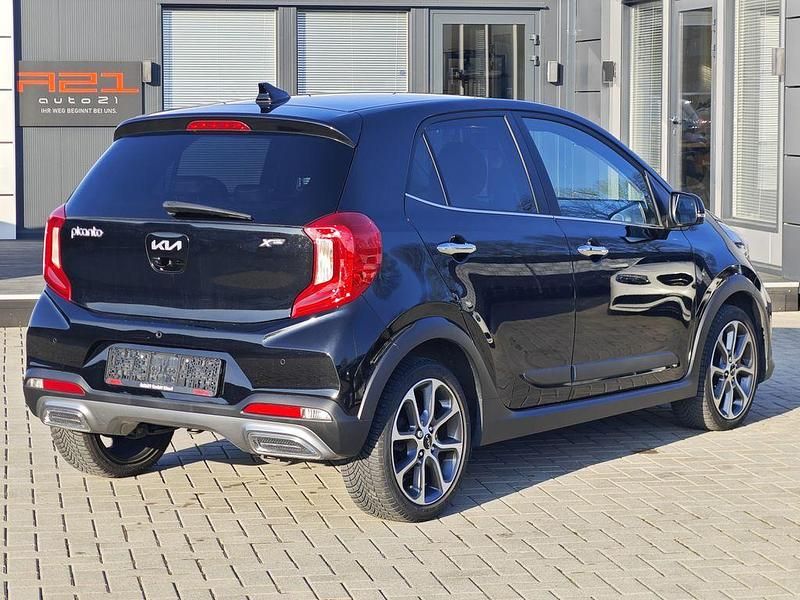 Gebraucht Kia Picanto X-Line 101 PS (74 kW) 2023 Schwarz Kleinwagen