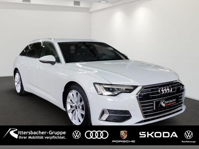 Weiß Gebraucht 2023 Audi A6 Sport Kombi | 47.910 € (Teuer) - Bild 1/4