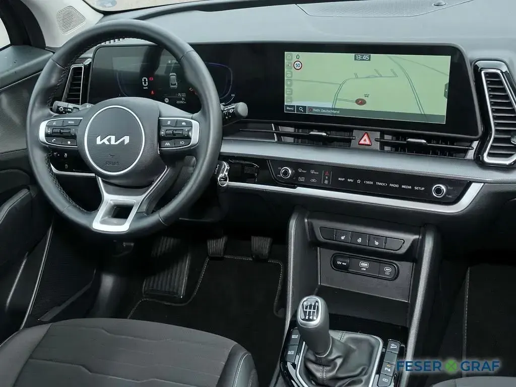 Gebraucht Kia Sportage Comfort 150 PS (110 kW) 2024 Schwarz SUV