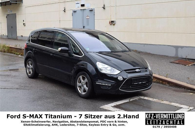 Schwarz Gebraucht 2010 Ford S-MAX Titanium Van / Kleinbus | 4.790 € (Guter Preis) - Bild 1/4
