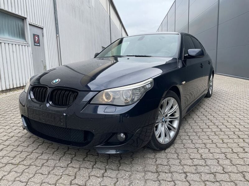Schwarz Gebraucht 2008 BMW 540 M Sport Limousine | 8.200 € (Guter Preis) - Bild 1/4