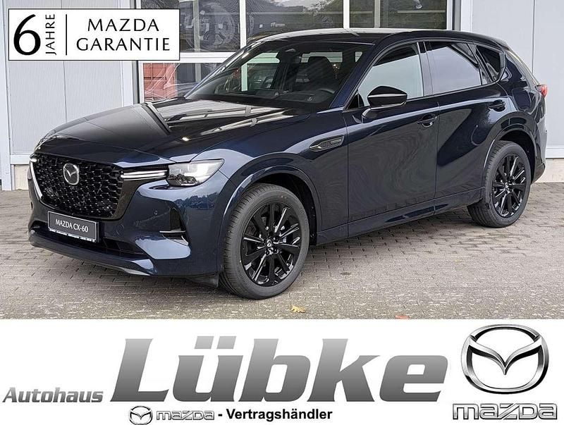 Deep crystal blue Neu 2025 Mazda CX-60 Homura-Line SUV | 57.950 € (Etwas zu teuer) - Bild 1/4