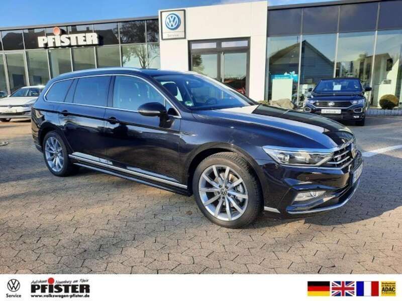 Schwarz Gebraucht 2021 VW Passat Elegance Kombi | 33.899 € - Bild 1/4