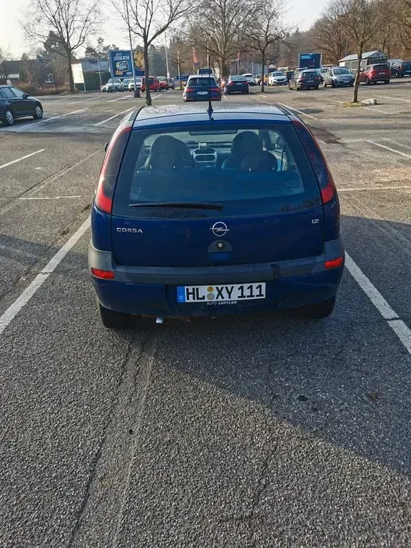 Używany Opel Corsa Njoy 75 KM (55 kW) 2003 Niebieski Hatchback
