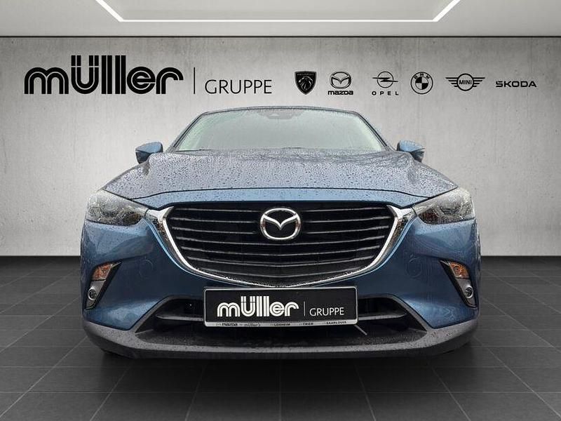 Gebraucht Mazda CX-3 Exclusive 120 PS (88 kW) 2018 Turmalinblau metallic SUV
