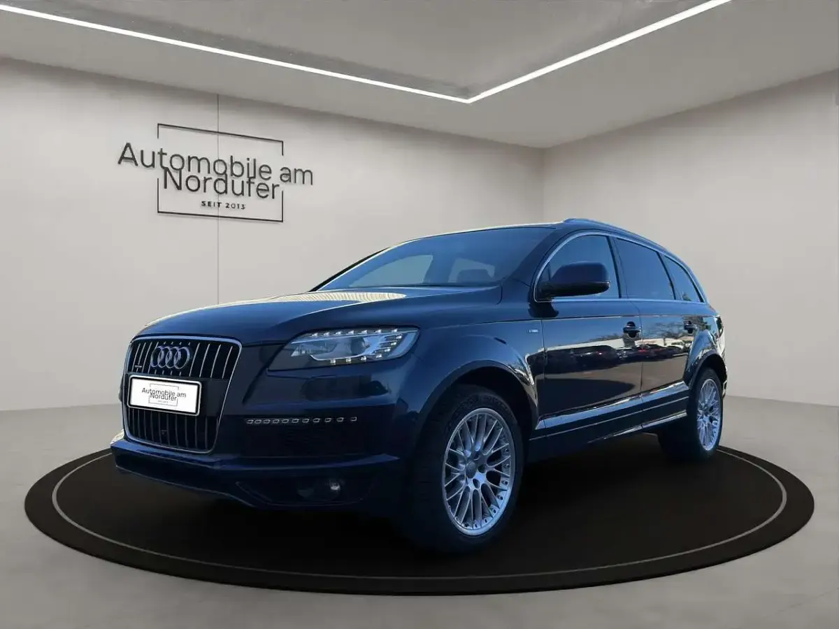 Gebraucht Audi Q7 S-Line 340 PS (250 kW) 2014 Atlantisblau SUV