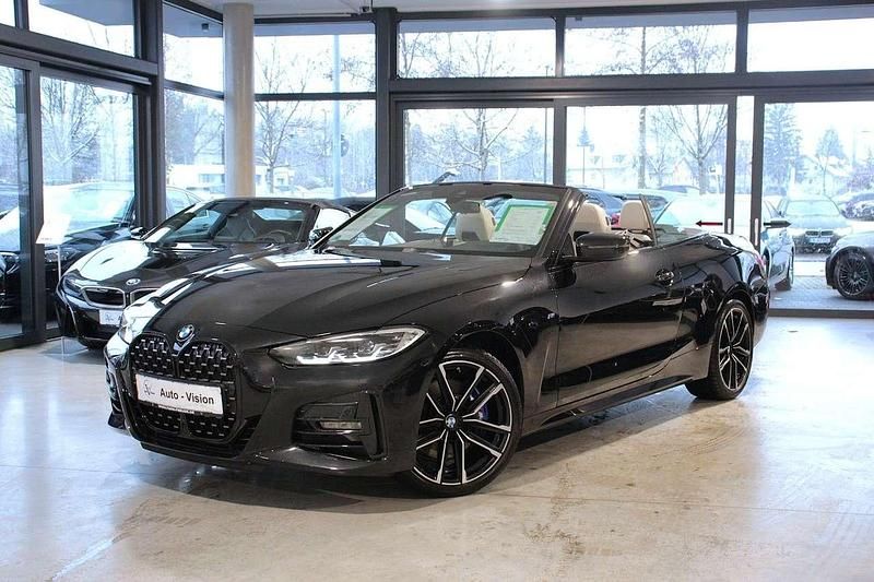 Schwarz Gebraucht 2022 BMW 430 Cabriolet M Sport Cabrio | 43.700 € (Superpreis) - Bild 1/3