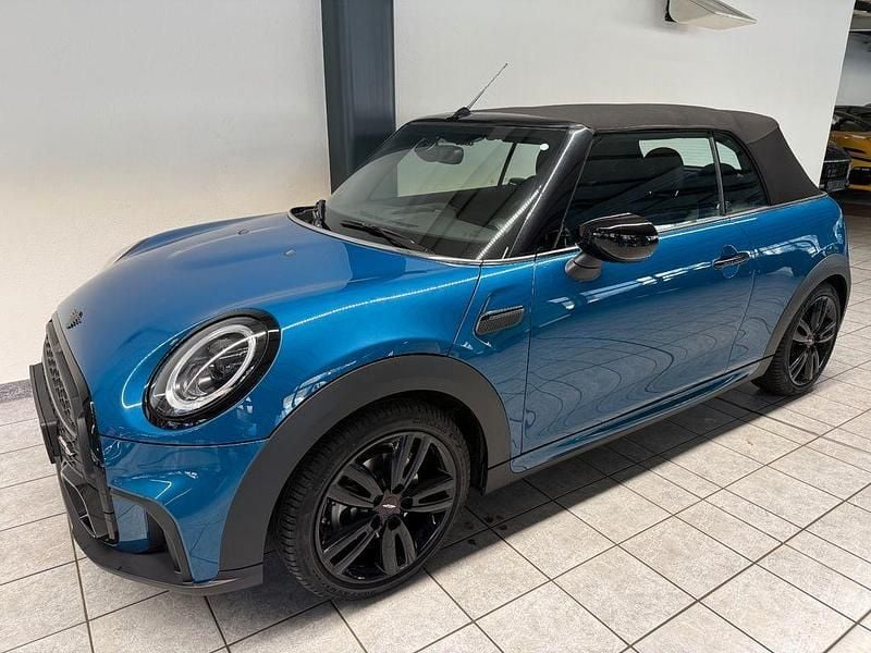 Blau Gebraucht 2023 Mini John Cooper Works Cabriolet Cabrio | 27.999 € (Guter Preis) - Bild 1/4