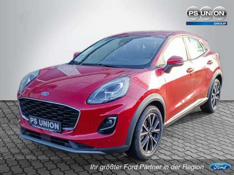 Rot / fantastic rot Gebraucht 2021 Ford Puma Titanium Coupé | 20.990 € (Guter Preis) - Bild 1/4