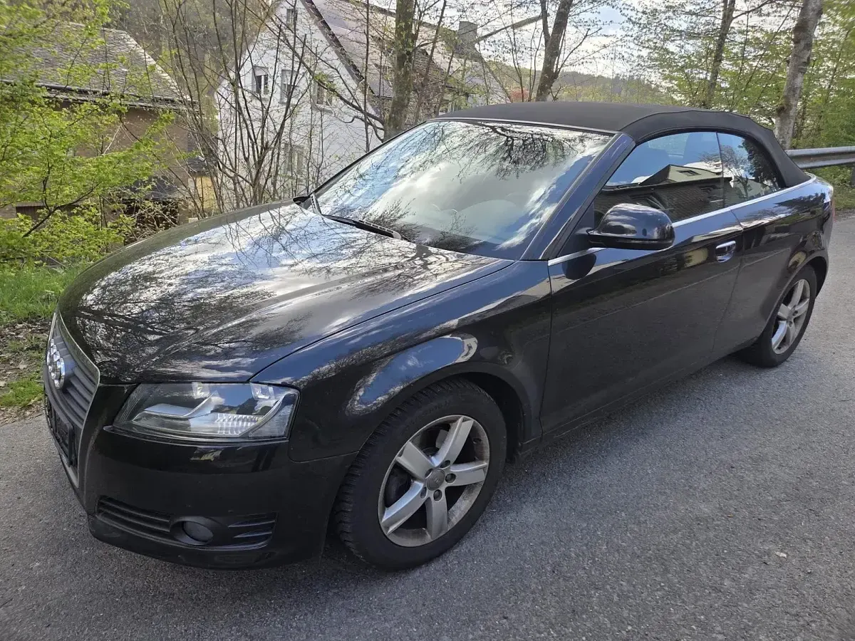 Gebraucht Audi A3 Cabriolet 156 PS (114 kW) 2008 Schwarz Cabrio