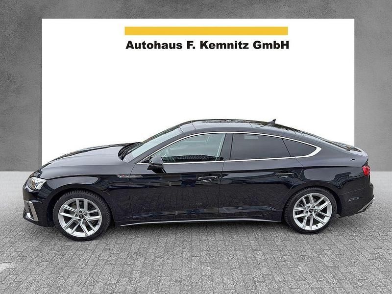 Schwarz Gebraucht 2024 Audi A5 Sportback Business Limousine | 35.880 € (Guter Preis) - Bild 1/4
