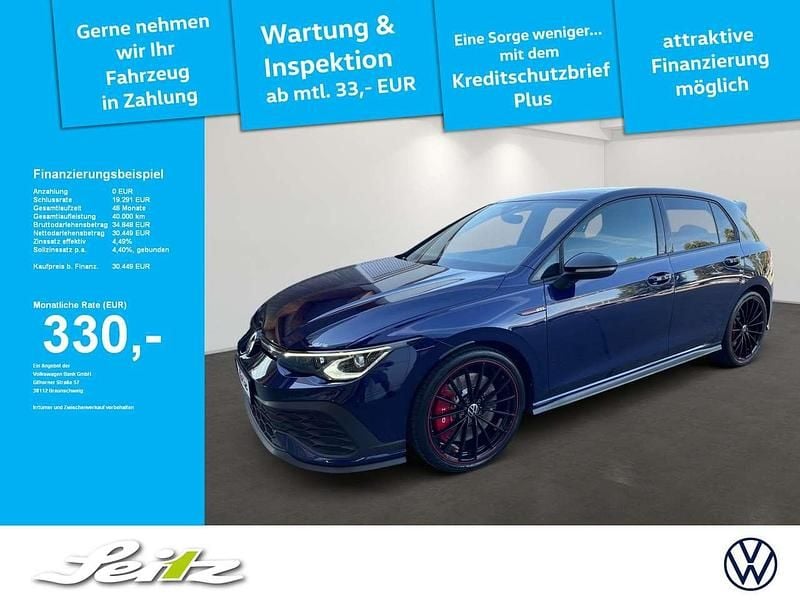 Blau Gebraucht 2022 VW Golf VIII GTI Clubsport Limousine | 30.449 € (Fairer Preis) - Bild 1/3