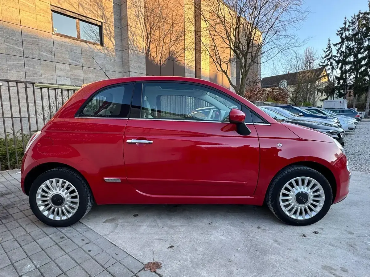 Gebraucht Fiat 500 Lounge 69 PS (50 kW) 2012 Rot Kleinwagen