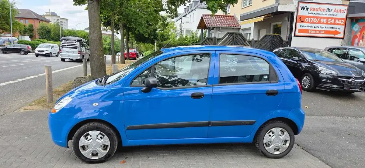 Gebraucht Chevrolet Matiz 52 PS (38 kW) 2008 Blau Kleinwagen