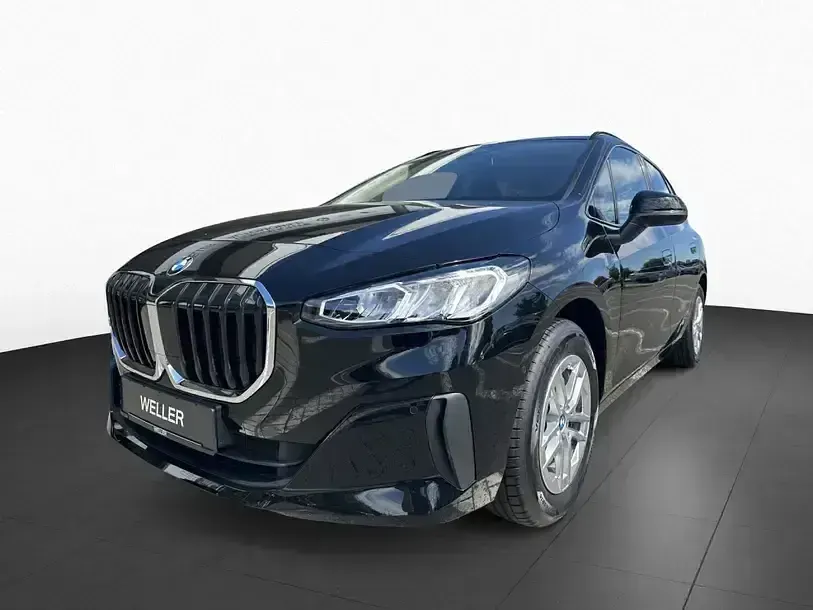 Gebraucht BMW 216 Active Tourer Comfort Edition 122 PS (89 kW) 2025 Schwarz uni (schwarz) Van / Kleinbus