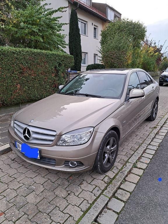 Beige Gebraucht 2008 Mercedes C200 Elegance Limousine | 5.500 € (Superpreis) - Bild 1/4