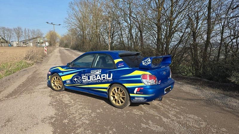 Gebraucht Subaru Impreza 280 PS (205 kW) 2006 Blau Limousine