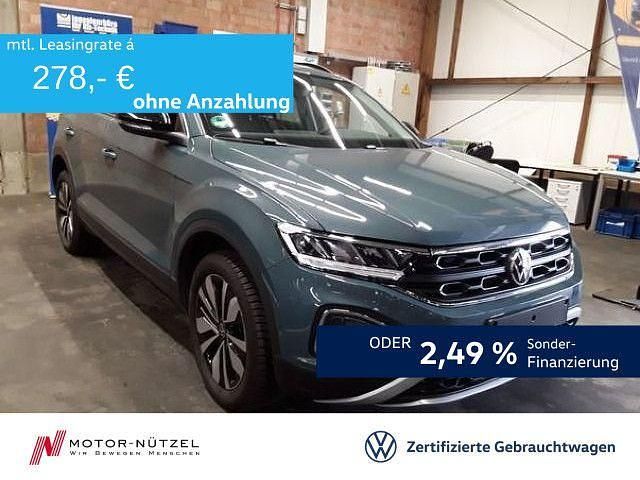 Petroleum blue metallic Gebraucht 2024 VW T-Roc Goal SUV | 25.930 € (Guter Preis) - Bild 1/4