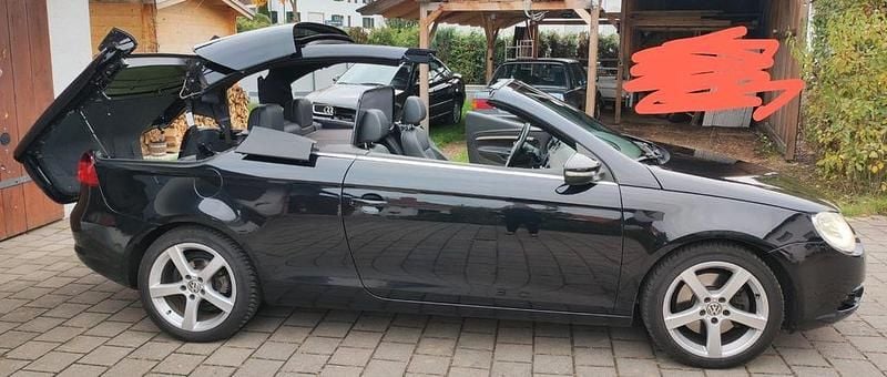 Schwarz Gebraucht 2010 VW Eos GT Cabrio | 7.999 € (Fairer Preis) - Bild 1/4