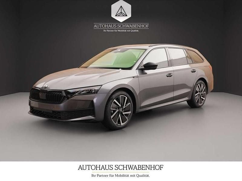 Graphite grau Neu 2025 Skoda Octavia SportLine Kombi | 38.425 € (Fairer Preis) - Bild 1/4