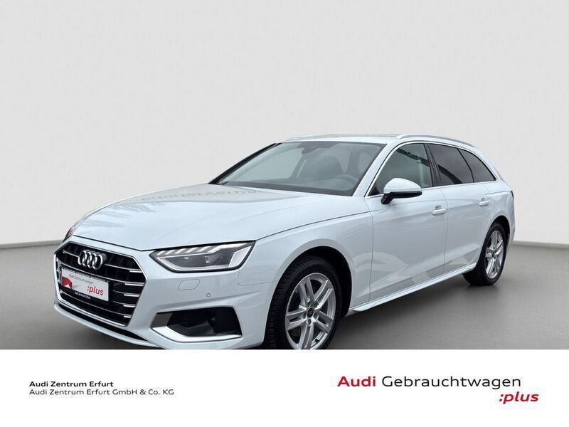 Gletscherweiß metallic Gebraucht 2024 Audi A4 Advanced Kombi | 41.780 € - Bild 1/4