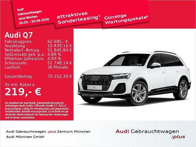 Gebraucht Audi Q7 Performance 231 PS (169 kW) 2025 Gletscherweiß metallic SUV