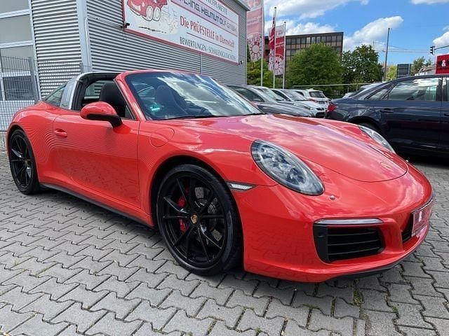 Gebraucht Porsche 911 Targa 4S Chrono 420 PS (308 kW) 2016 Orange Cabrio