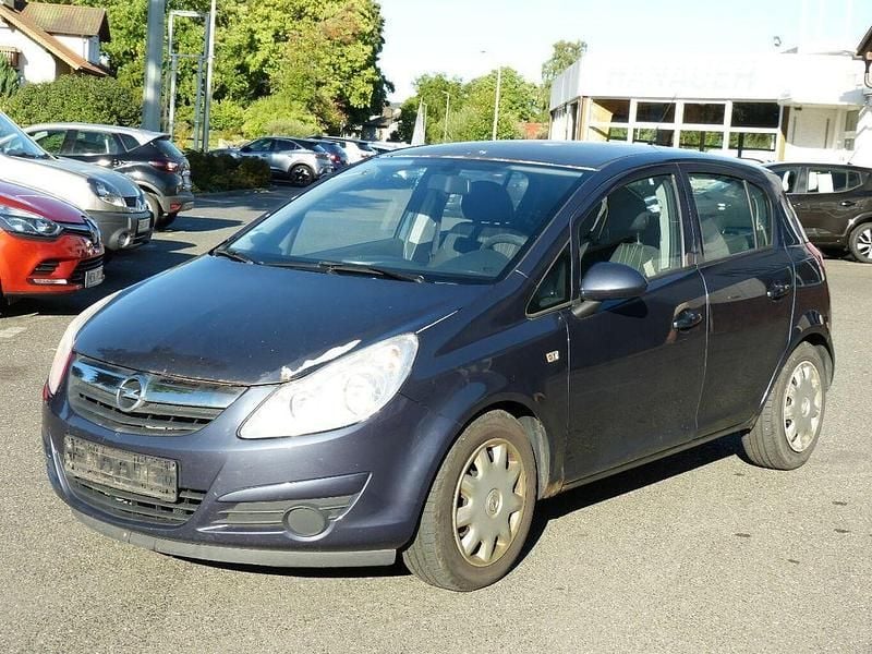Blau Gebraucht 2009 Opel Corsa Edition Limousine | 999 € (Superpreis) - Bild 1/4