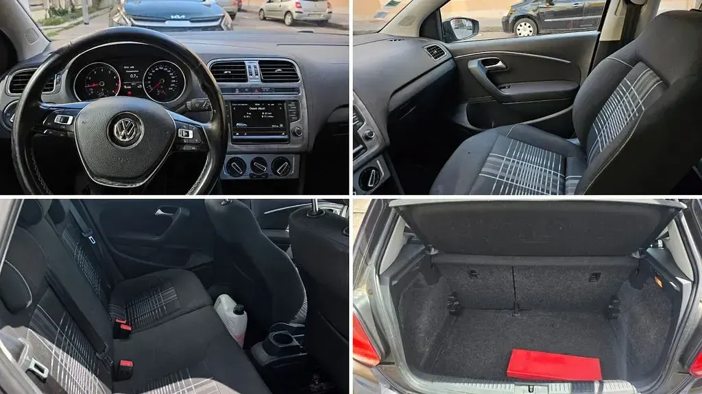 Gebraucht VW Polo LOUNGE 90 PS (66 kW) 2016 Schwarz Limousine
