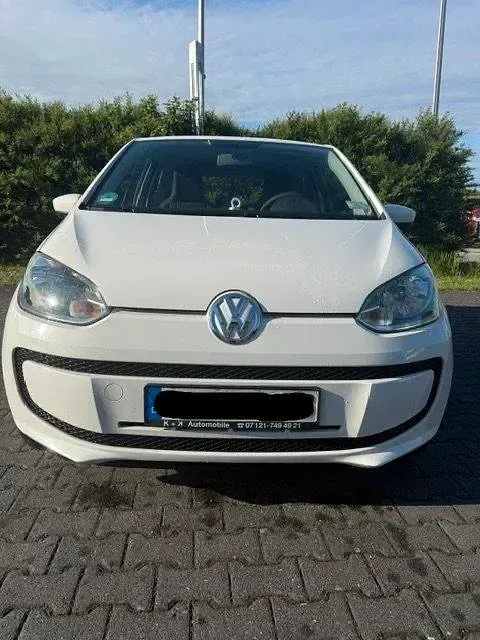 Gebraucht VW up! 68 PS (50 kW) 2014 Weiß Kleinwagen