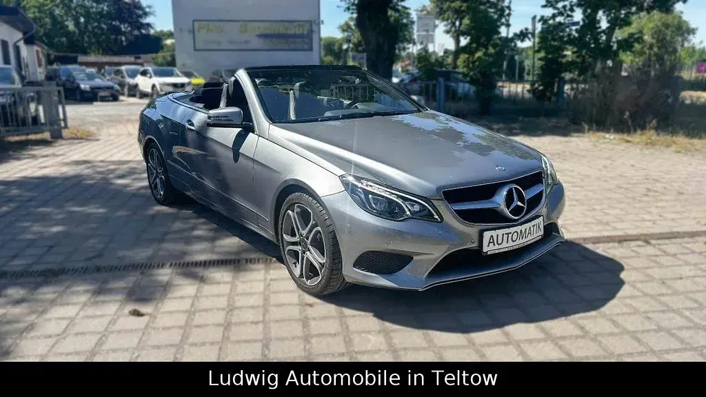 Gebraucht Mercedes E250 211 PS (155 kW) 2013 Silber Cabrio